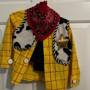 4 piece woody (toy story ) costume
